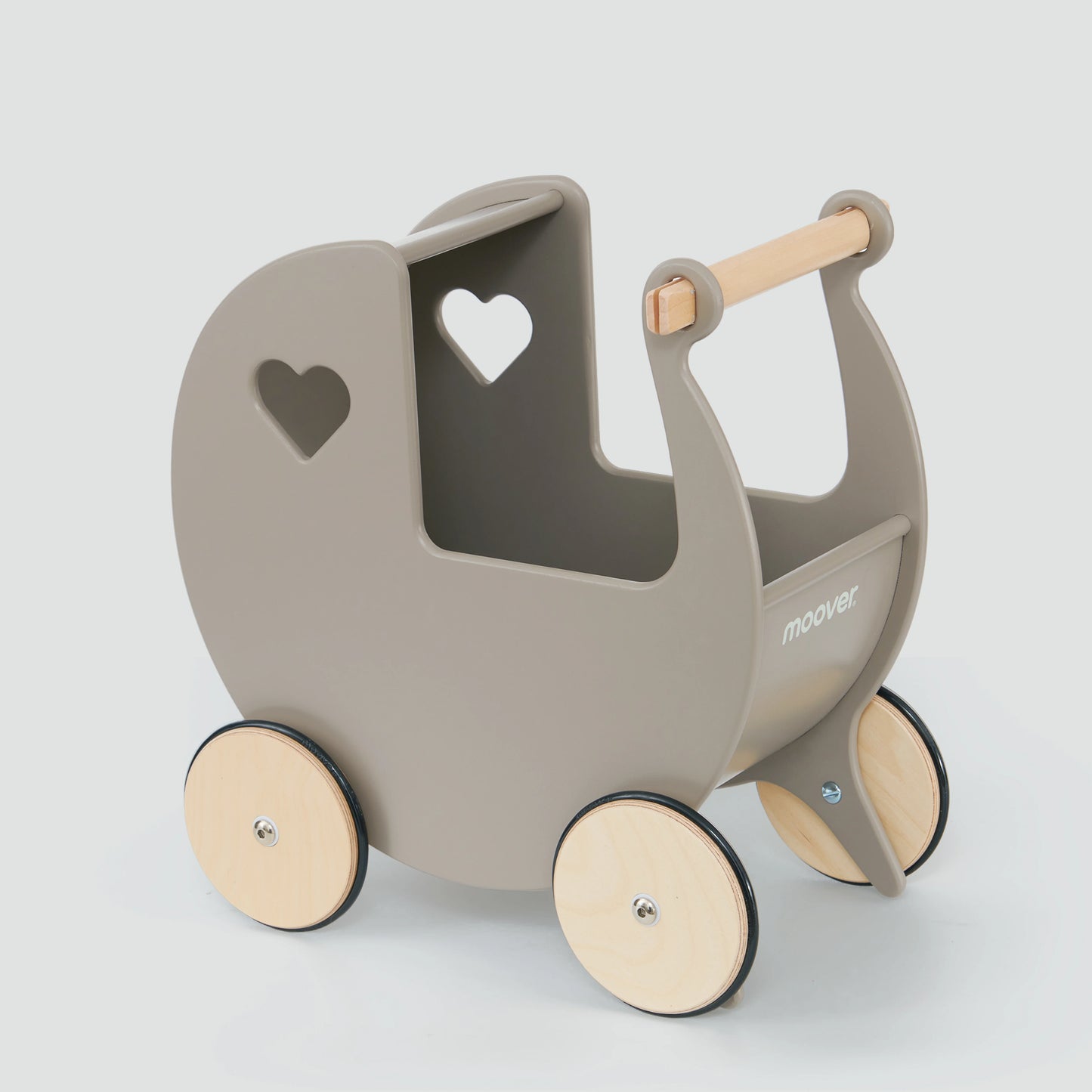 Luxury doll stroller grey