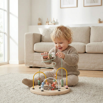 perleløber med spejl