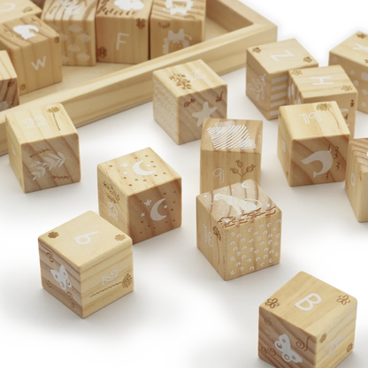 Wooden art blocks