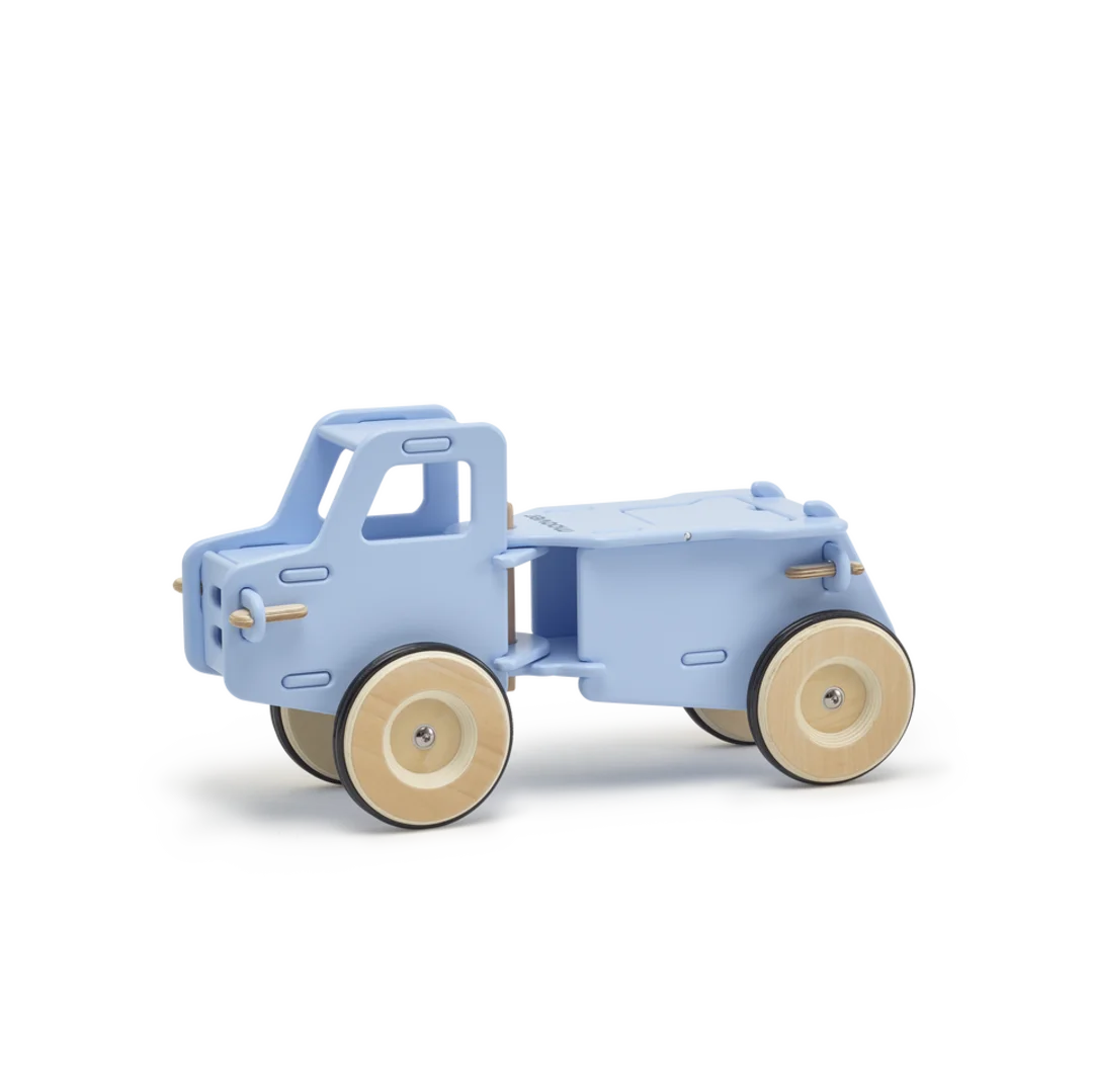 Dump truck light blue