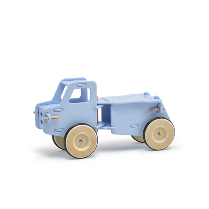 Dump truck light blue