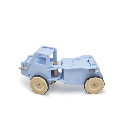 Dump truck light blue