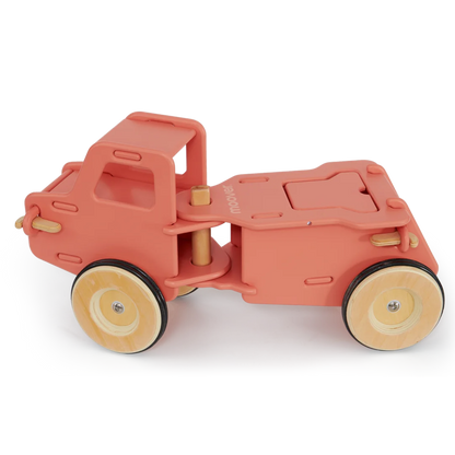 Dump truck light blue